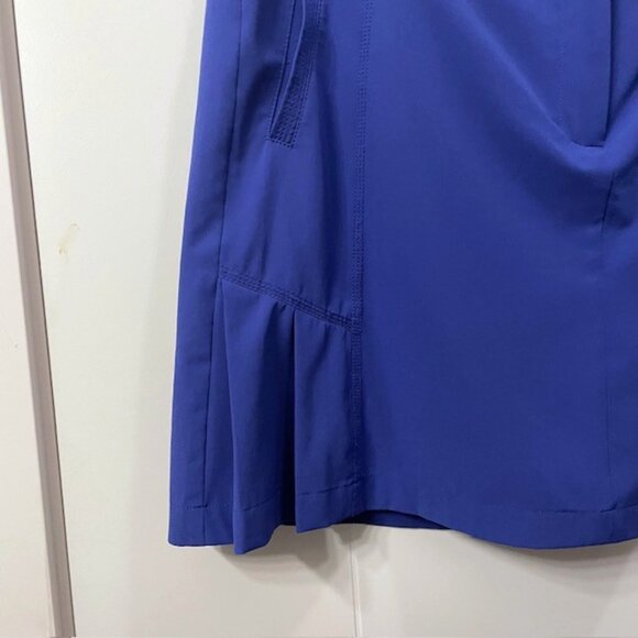 Chico’s Zenergy Golf Skort Size Large Cobalt Blue Sporty Tennis Activewear - Picture 3 of 14